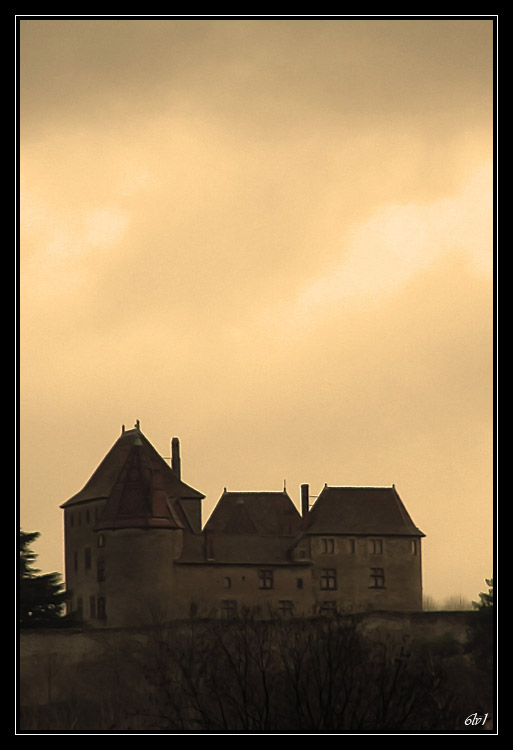 Chateau septeme 02 20061210 cadre.jpg - Septème - le château